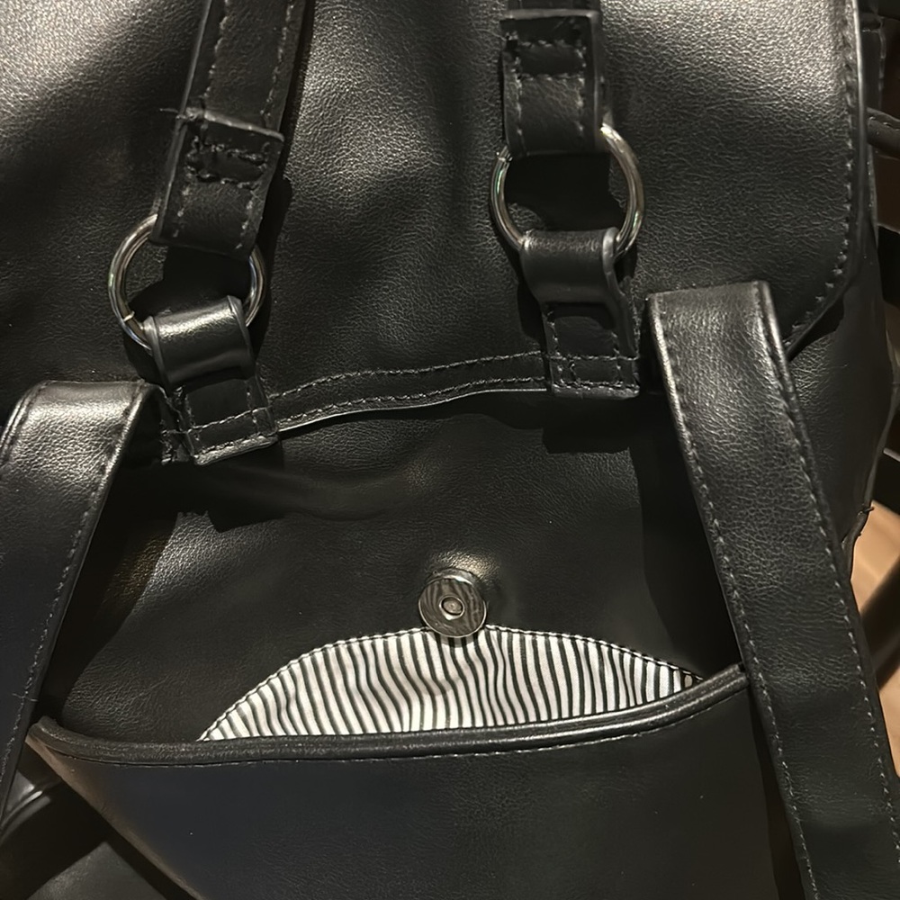Faux Leather Backpack - Picture 2 of 4